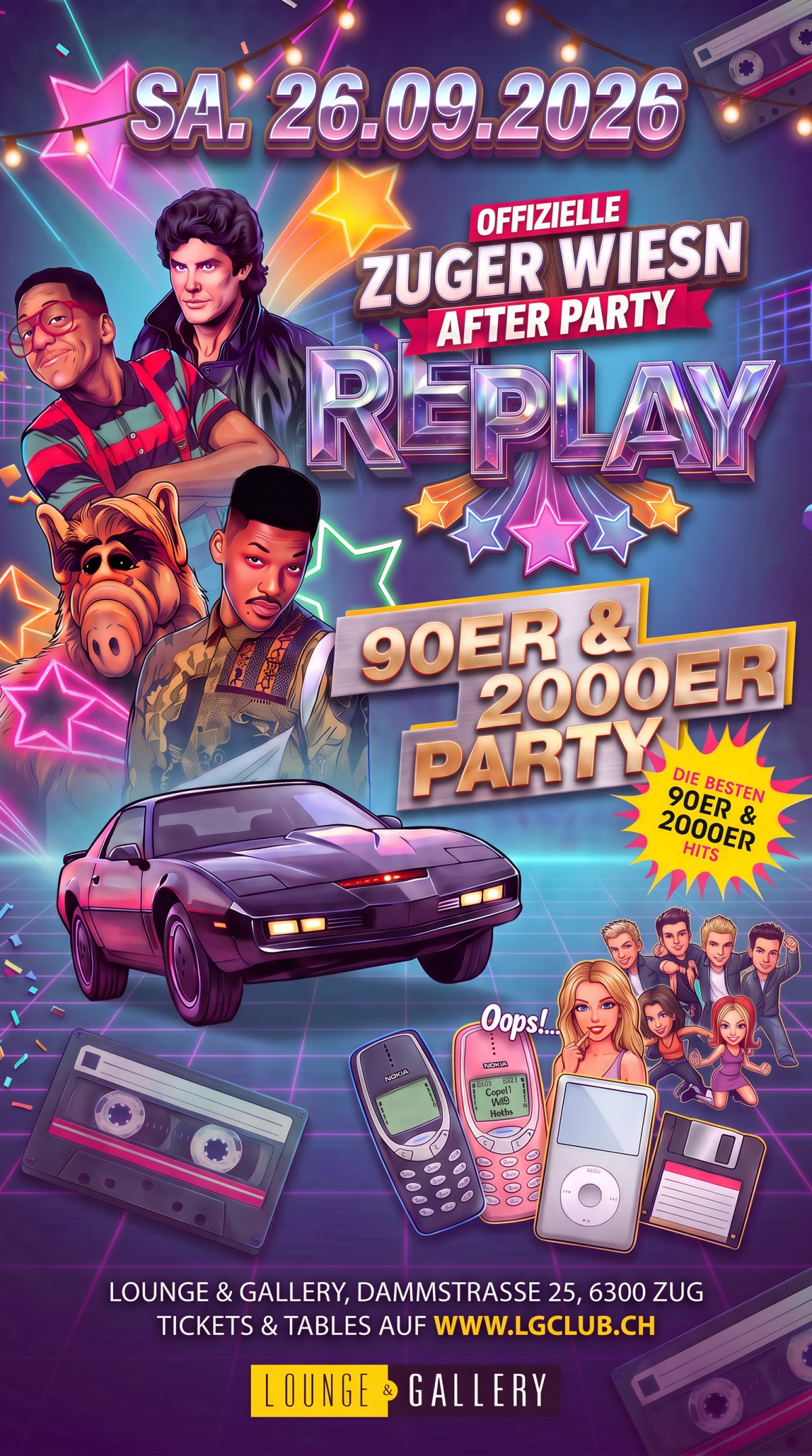 REPLAY - 90er & 2000er Hits Party (Afterparty Zuger Wiesn)