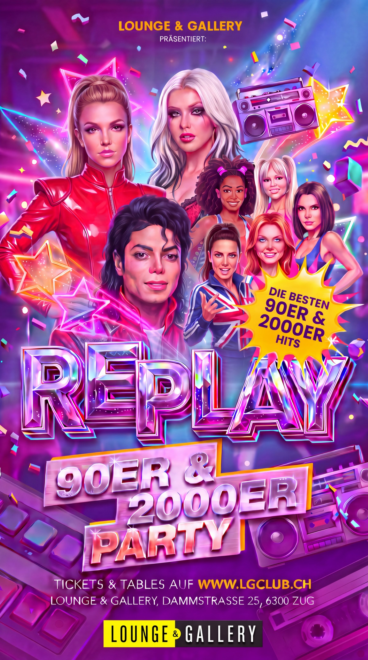 REPLAY - 90er & 2000er Hits Party